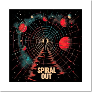 Spiral out version 3 Posters and Art